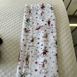 Christmas shower curtain